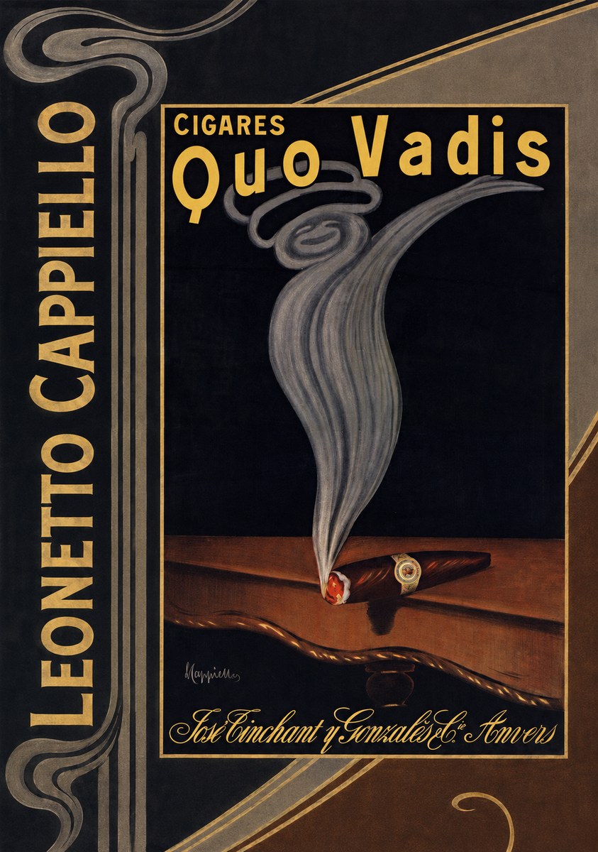 Leonetto Cappiello Quo Vadis No3 - Juliste