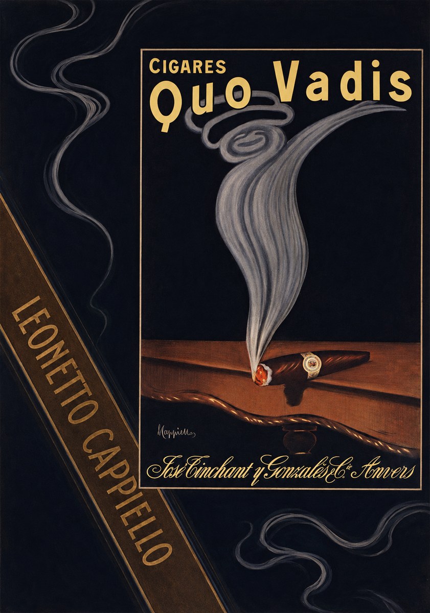 Leonetto Cappiello Quo Vadis No5 - Juliste