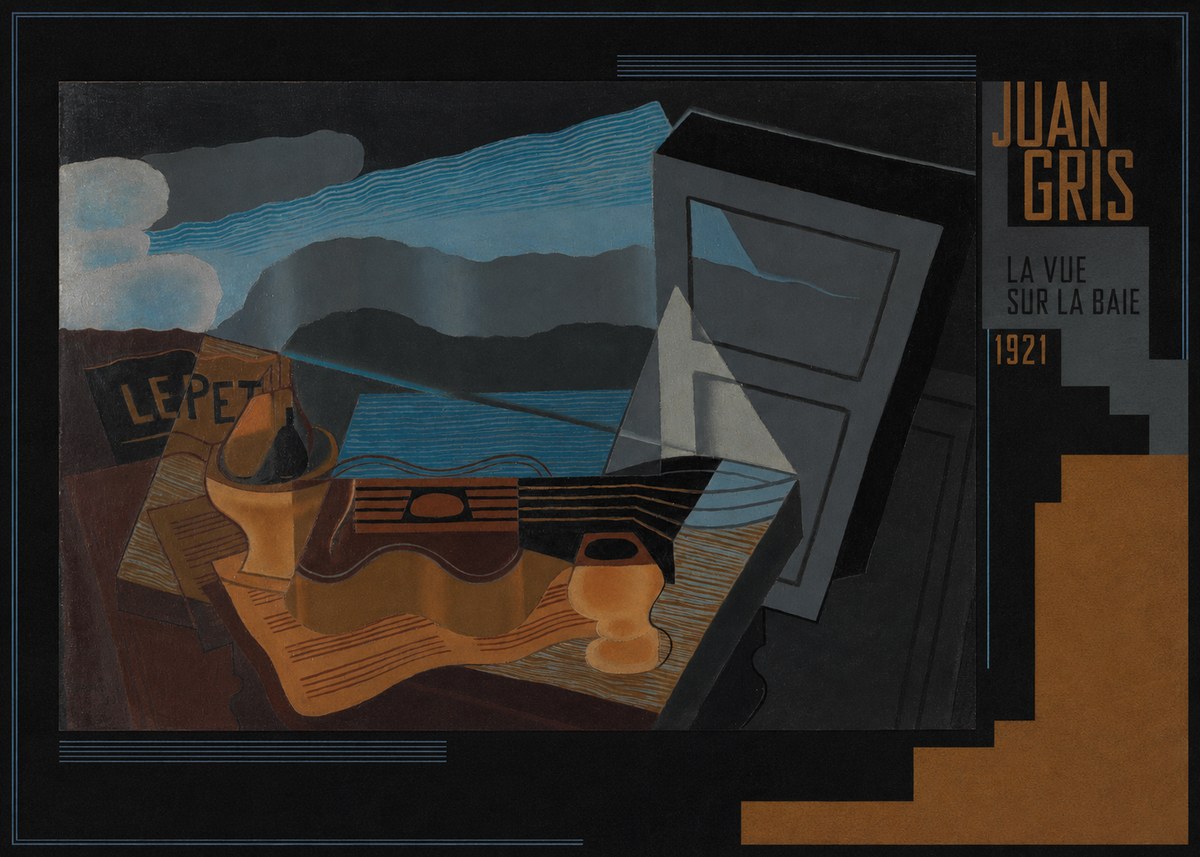 Juan Gris La Vue Sur La Baie No3 - Juliste