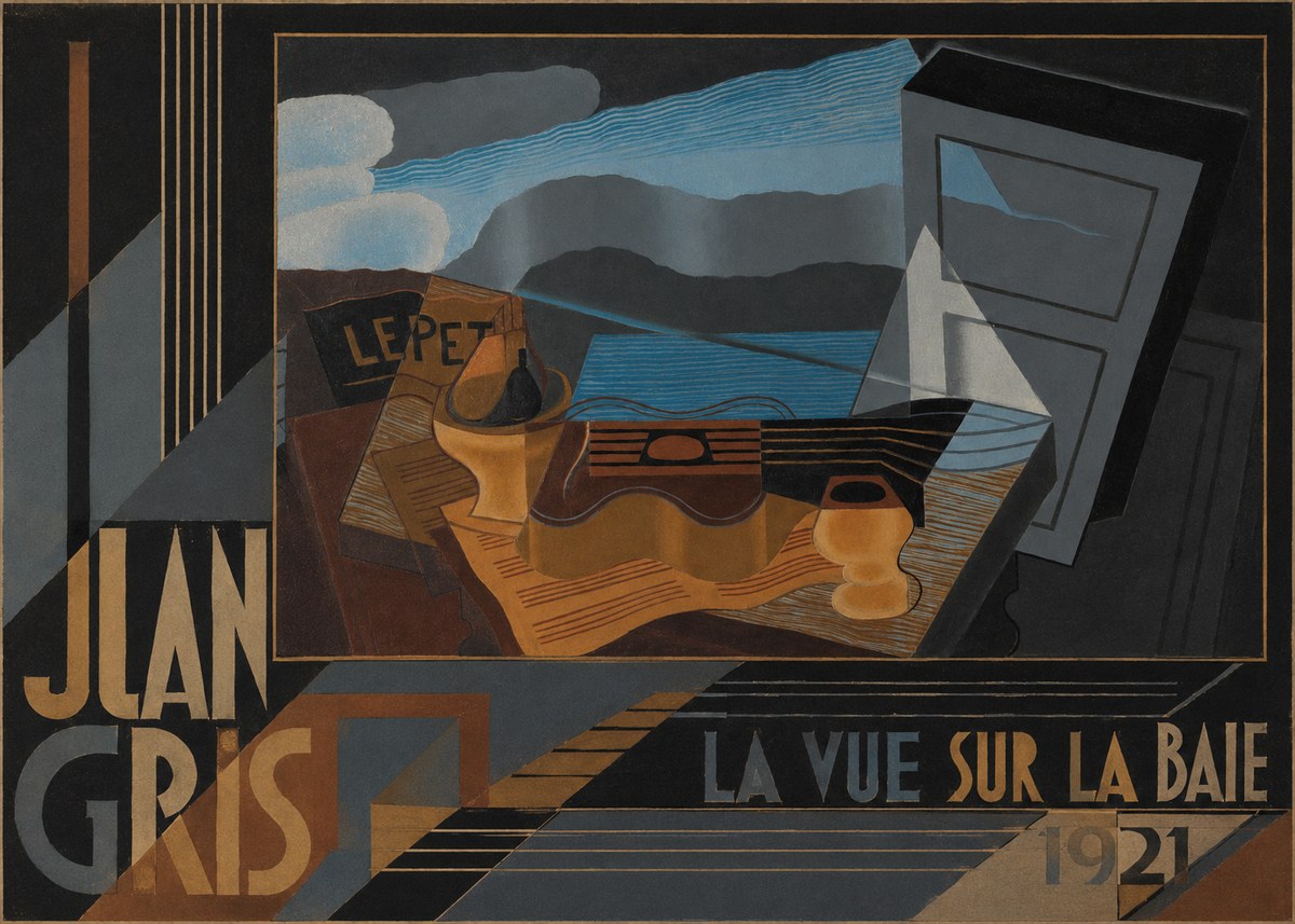 Juan Gris La Vue Sur La Baie No5 - Juliste
