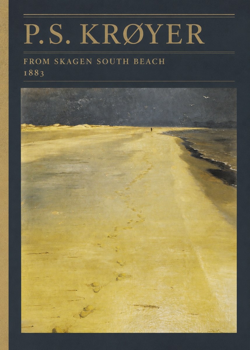 P.S. Krøyer From Skagen South Beach No4 - Juliste