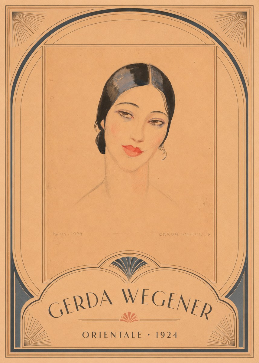 Gerda Wegener Orientale No3 - Juliste