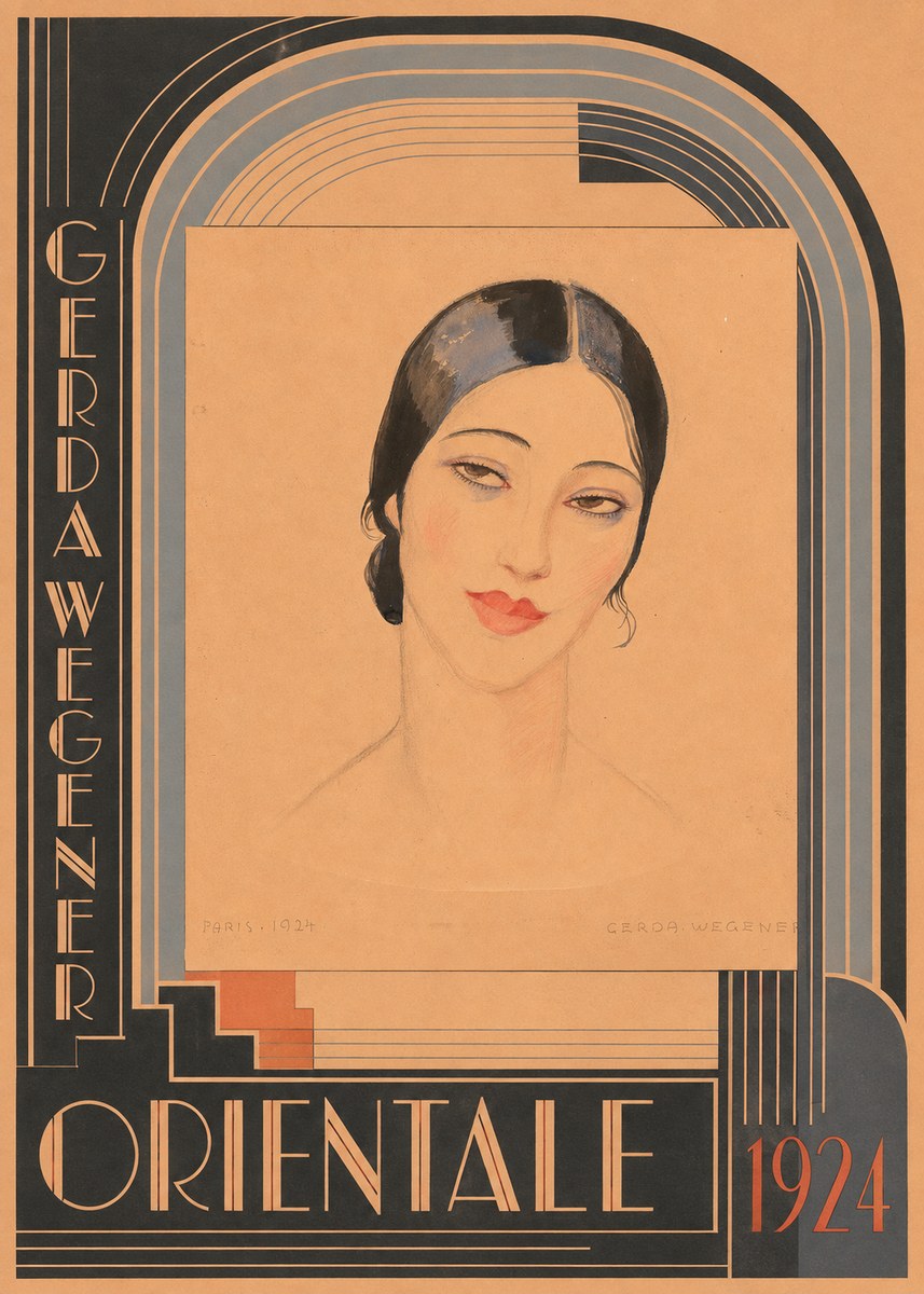 Gerda Wegener Orientale No6 - Juliste