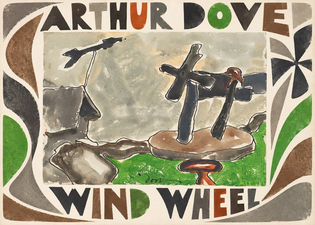 Arthur Dove Wind Wheel No2 - Juliste