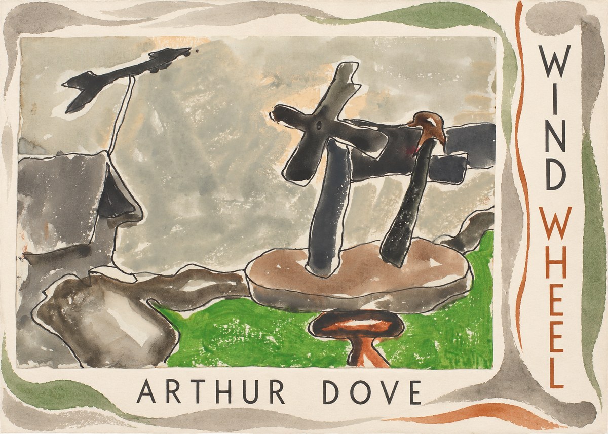 Arthur Dove Wind Wheel No5 - Juliste