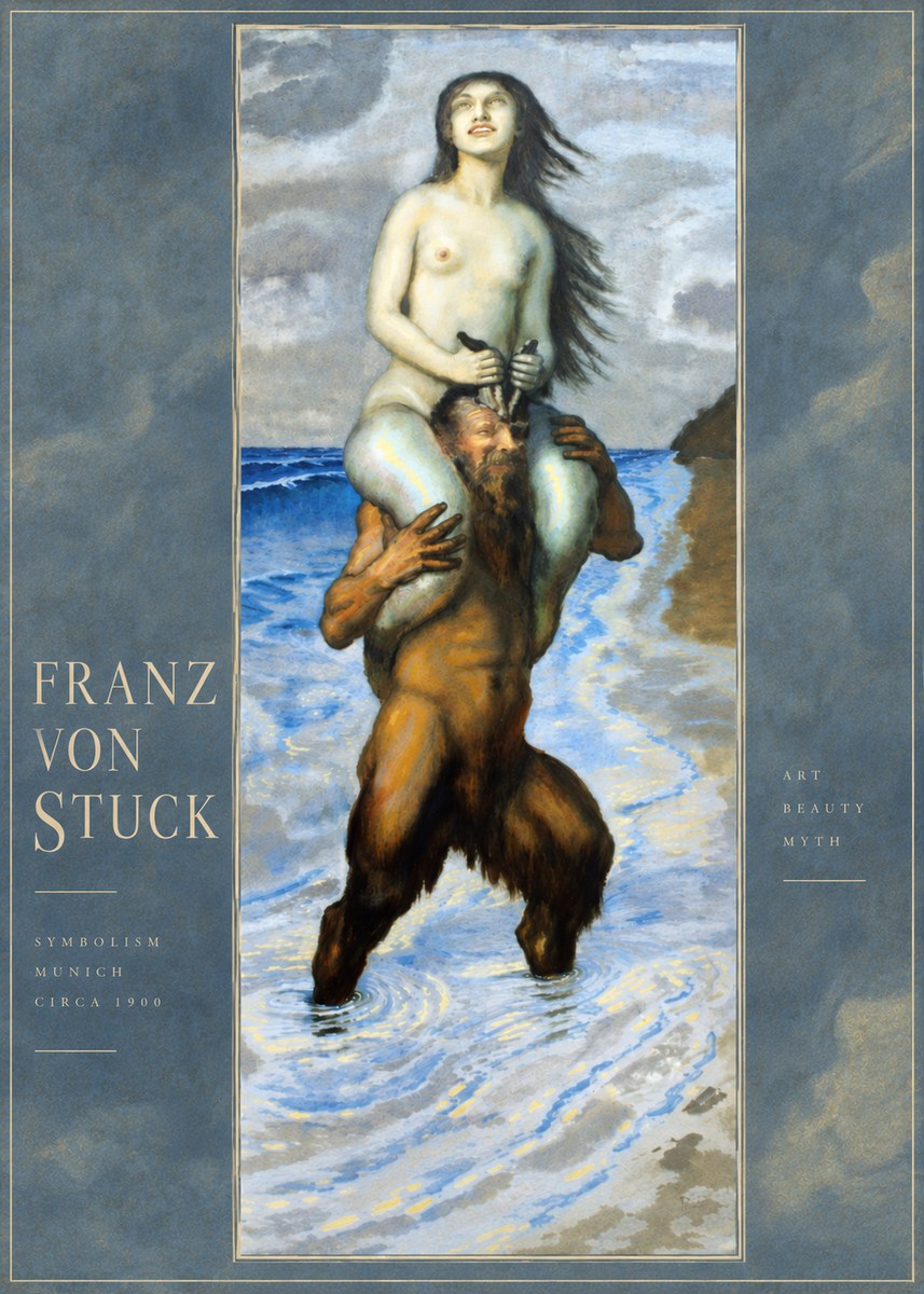 Franz von Stuck The Birth of Venus No6 - Juliste