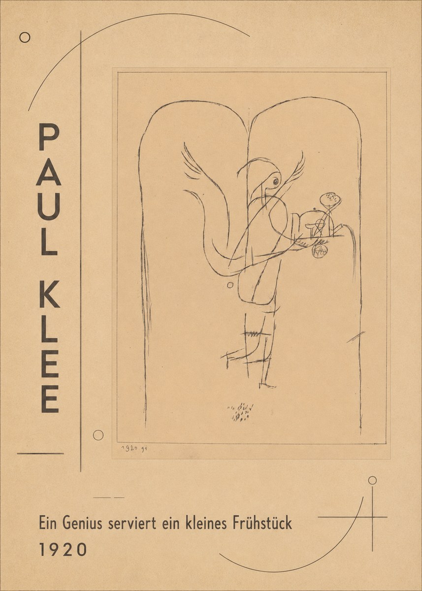 Paul Klee Ein Genius Serviert Ein Kleines Frühstück No2 - Juliste