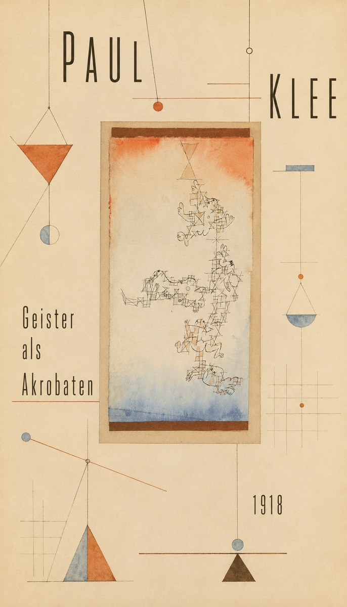 Paul Klee Geister Als Akrobaten No6 - Juliste