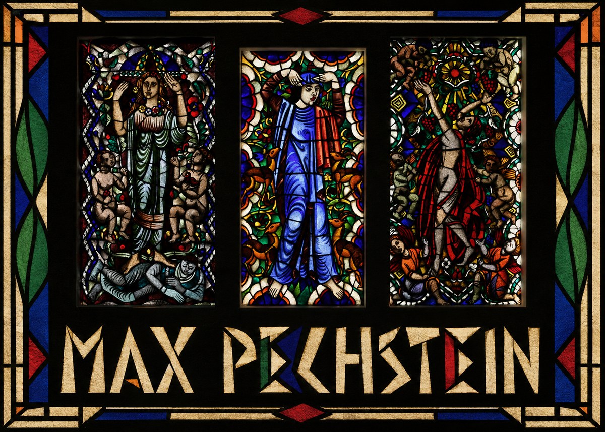 Max Pechstein Max Pechstein II No1 - Juliste