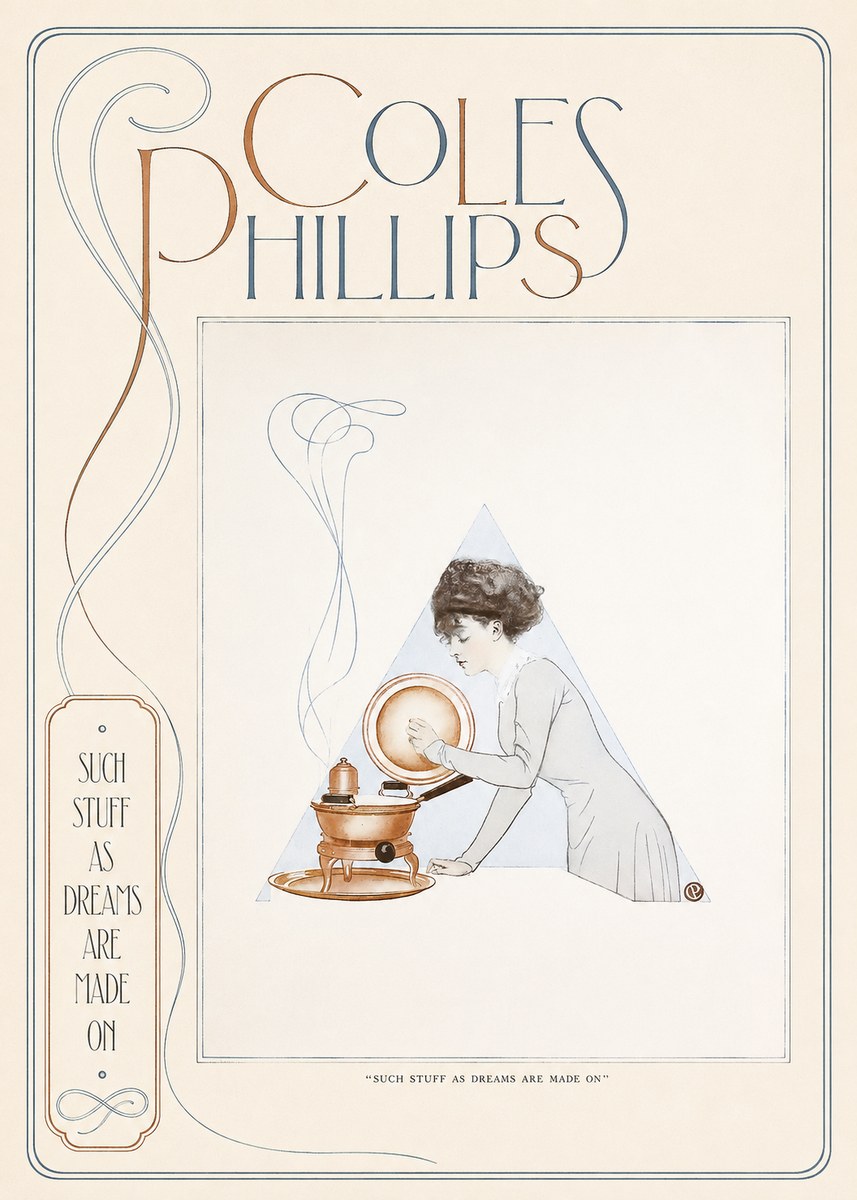 Coles Phillips Such Stuff as Dreams Are Made On No2 - Juliste