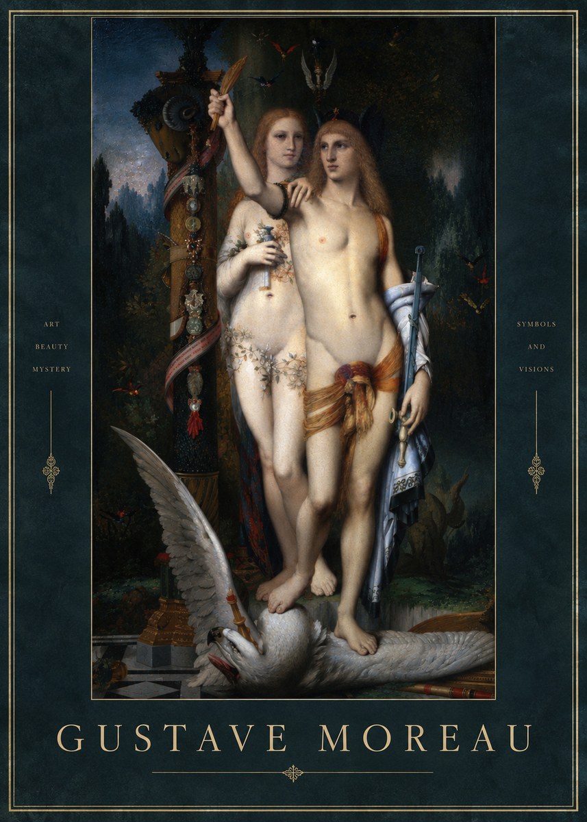Gustave Moreau The Chimeras No2 - Juliste