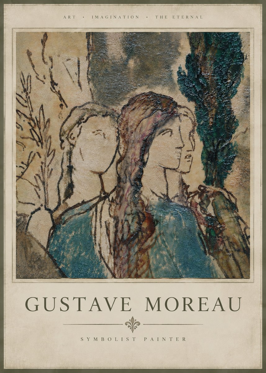 Gustave Moreau Untitled II No5 - Juliste