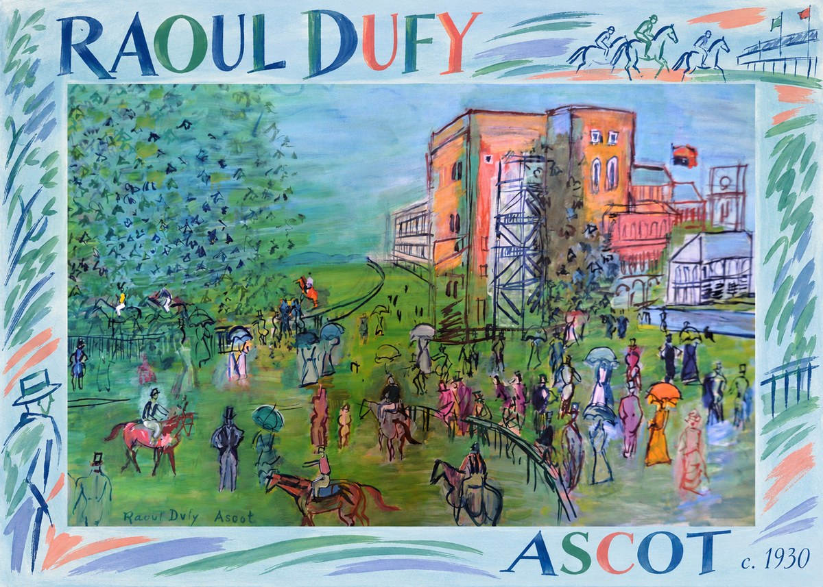 Raoul Dufy Ascot C. 1930 II No1 - Juliste