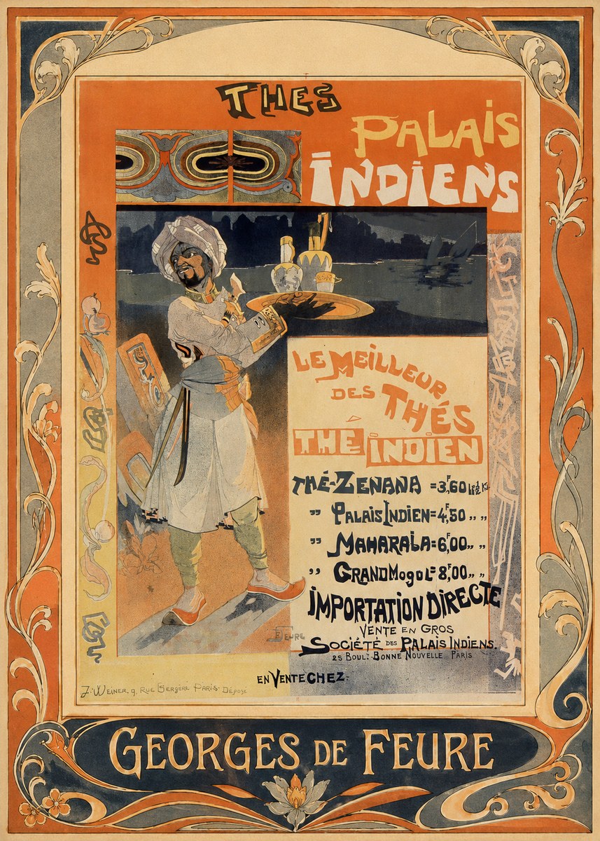 Georges de Feure Palais Indiens No1 - Juliste