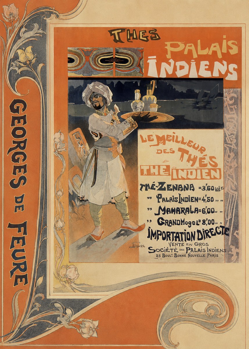 Georges de Feure Palais Indiens No2 - Juliste