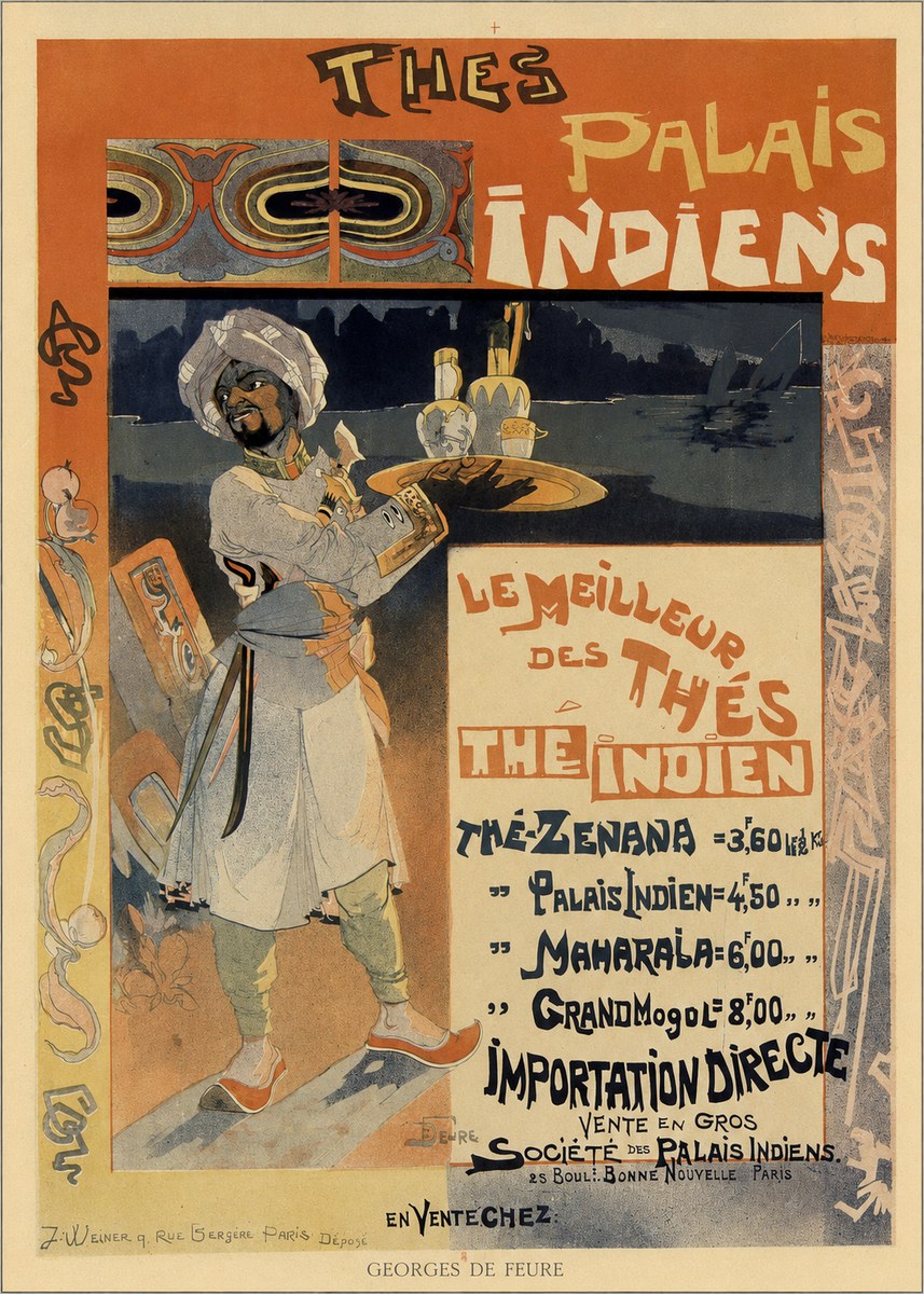 Georges de Feure Palais Indiens No6 - Juliste