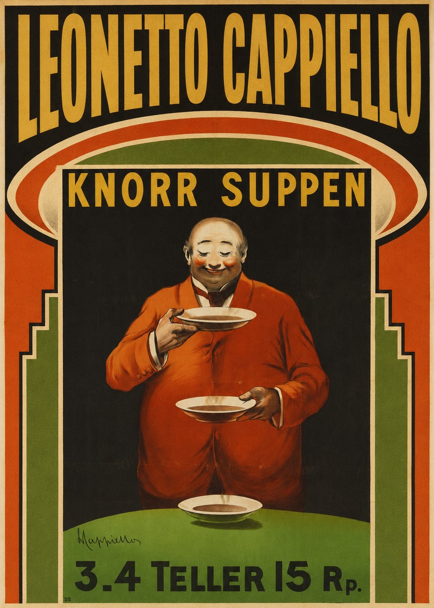 Leonetto Cappiello Knorr Suppen No6 - Juliste