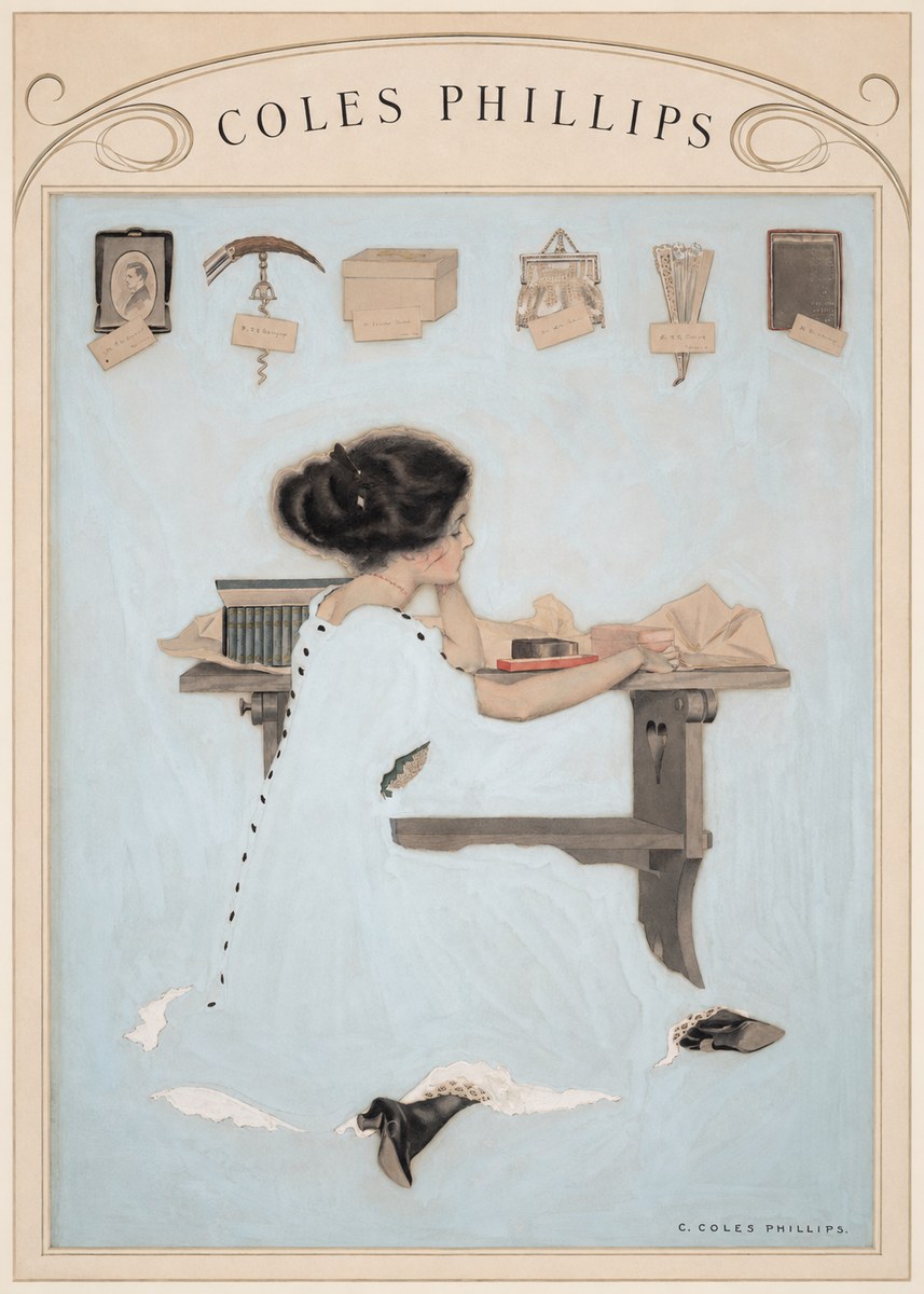 Coles Phillips Remembrance No3 - Juliste