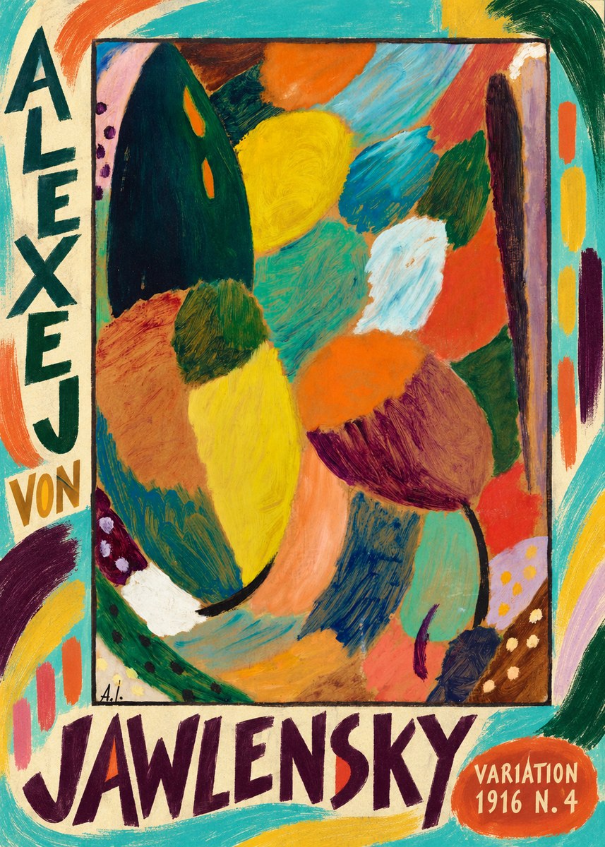 Alexej von Jawlensky Variation 1916 N.4 No6 - Juliste