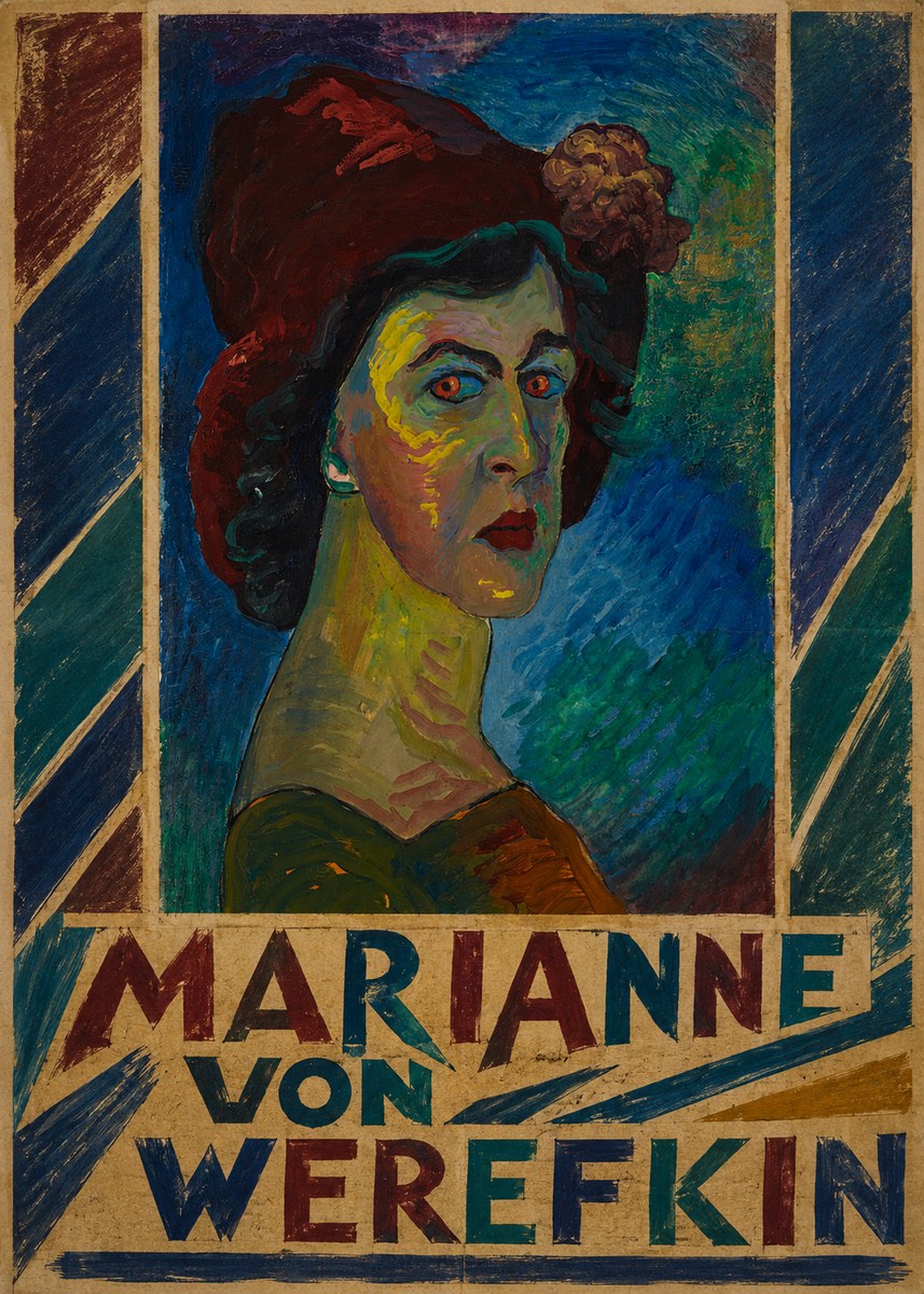 Marianne von Werefkin Self-portrait No3 - Juliste
