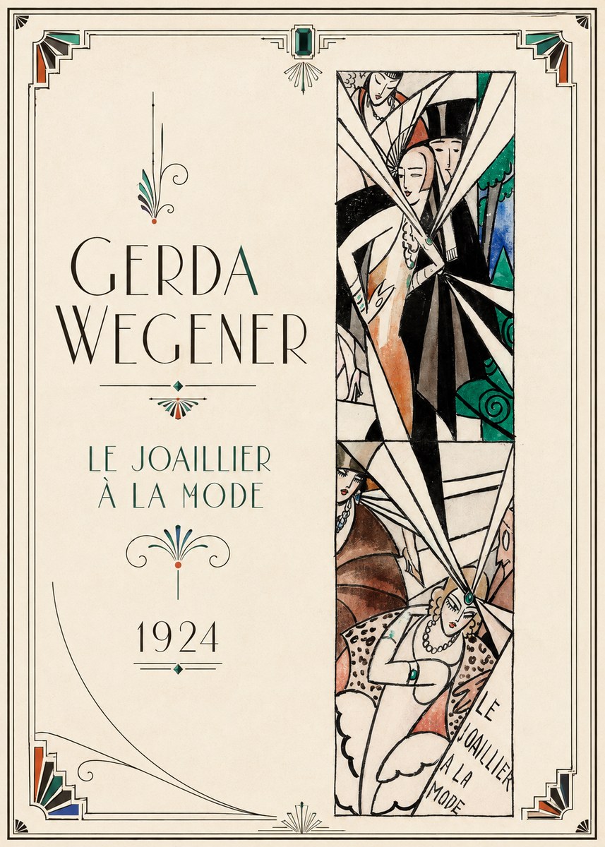 Gerda Wegener Le Joaillier À La Mode No3 - Juliste