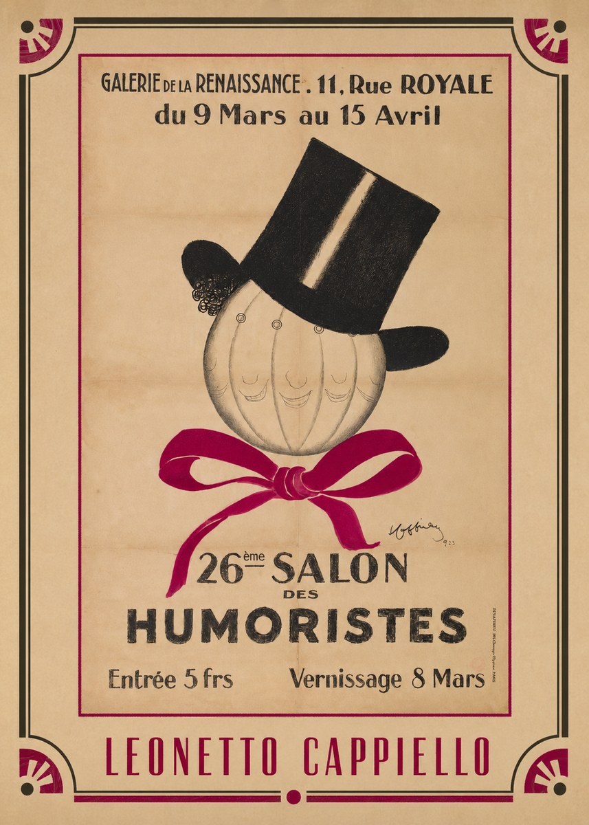 Leonetto Cappiello 26Ème Salon Des Humoristes No1 - Juliste