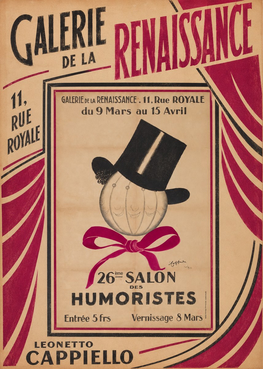 Leonetto Cappiello 26Ème Salon Des Humoristes No3 - Juliste