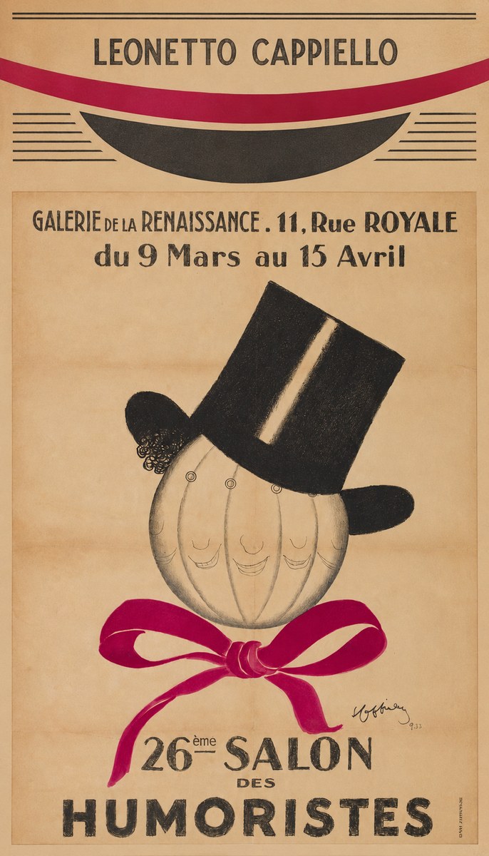 Leonetto Cappiello 26Ème Salon Des Humoristes No6 - Juliste