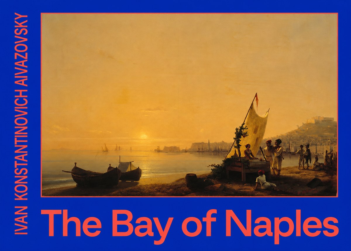 Ivan Konstantinovich Aivazovsky The Bay of Naples No4 - Juliste