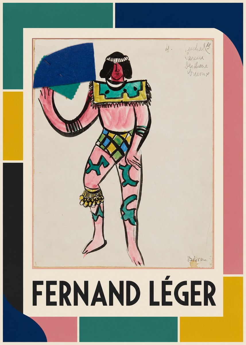 Fernand Léger Rechael Varea Duchene Breme No1 - Juliste