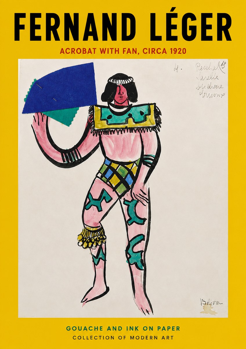 Fernand Léger Rechael Varea Duchene Breme No4 - Juliste