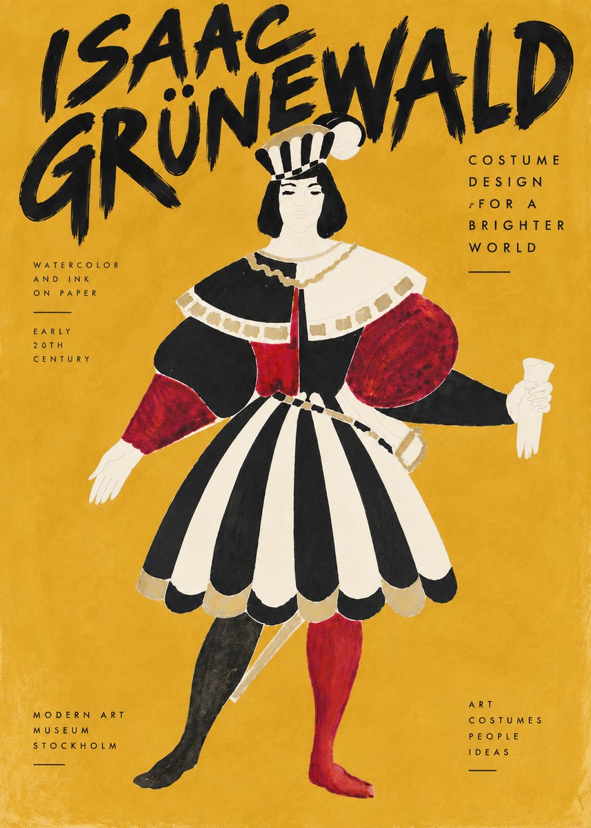 Isaac Grünewald Costume Design XI No6 - Juliste
