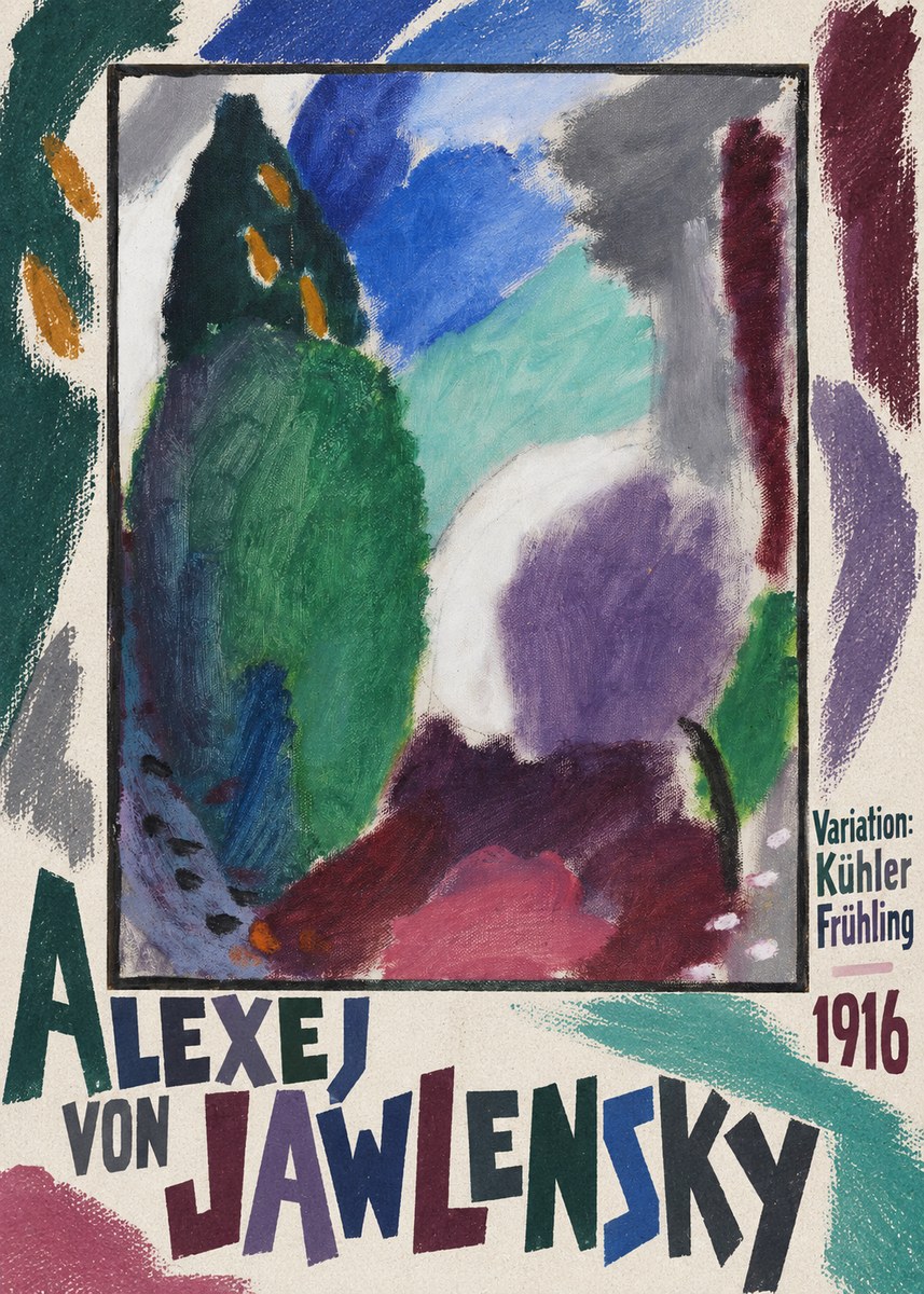 Alexej von Jawlensky Variation: Kühler Frühling No6 - Juliste