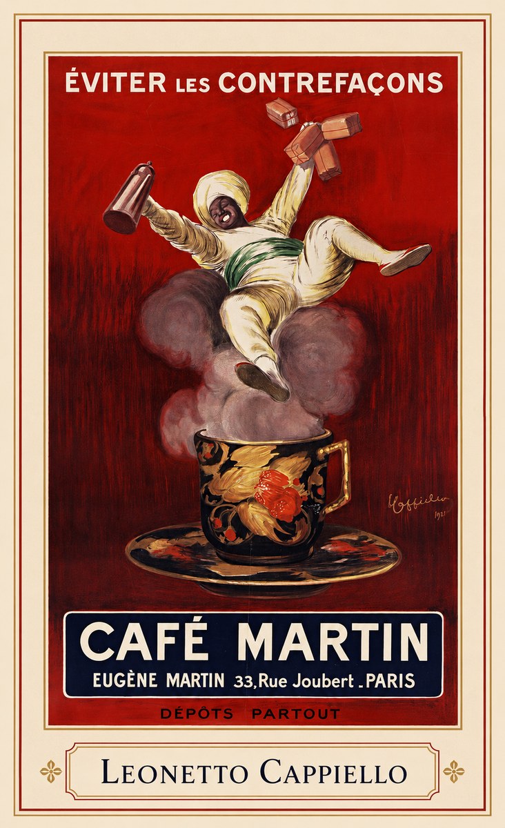 Leonetto Cappiello Café Martin No1 - Juliste