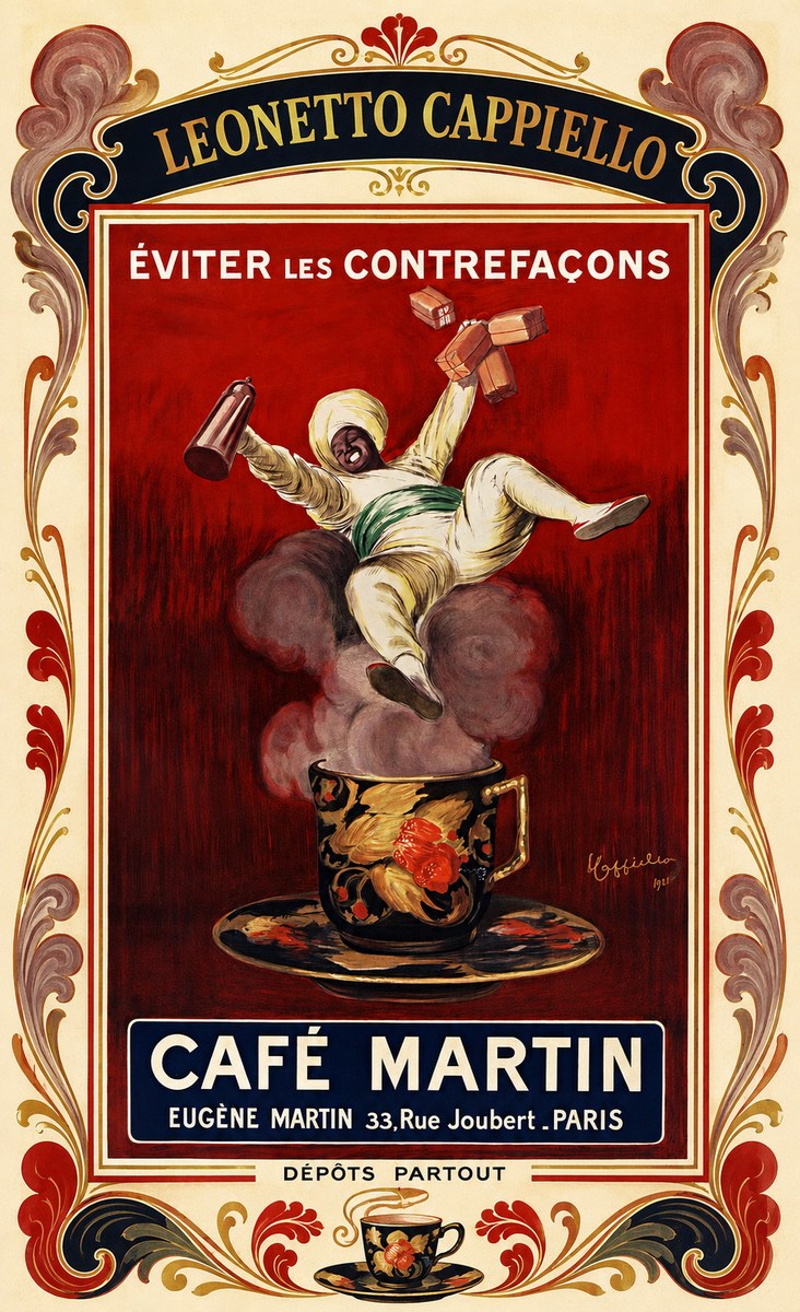 Leonetto Cappiello Café Martin No3 - Juliste