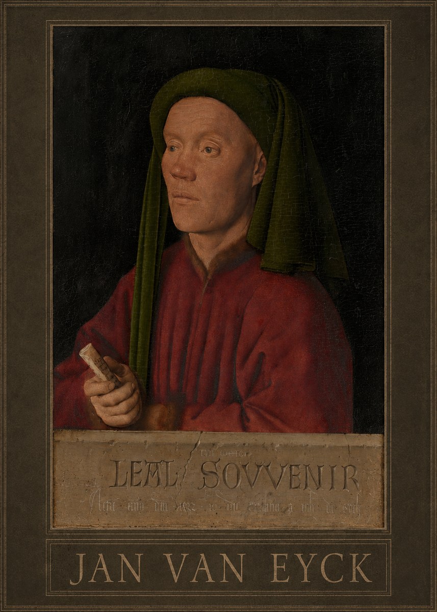 Jan van Eyck Léal Souvenir No1 - Juliste