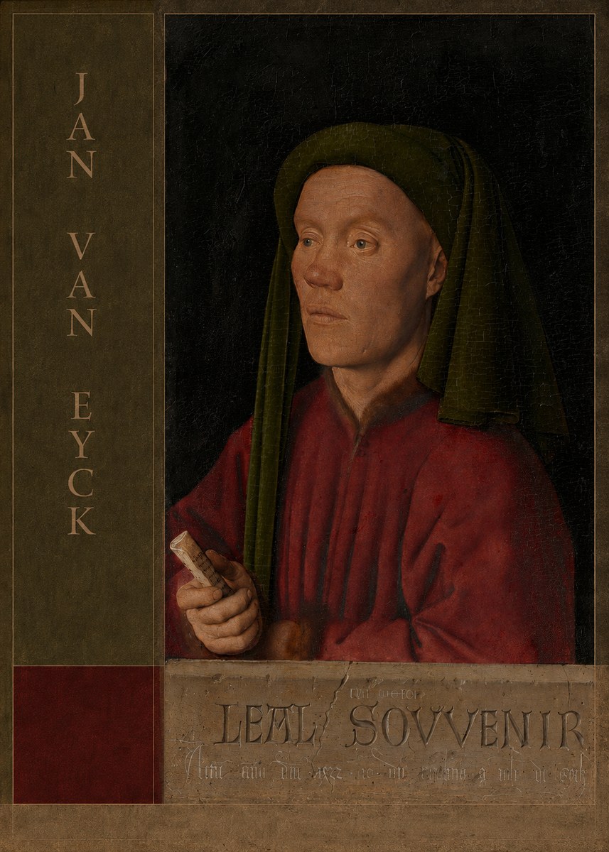 Jan van Eyck Léal Souvenir No6 - Juliste