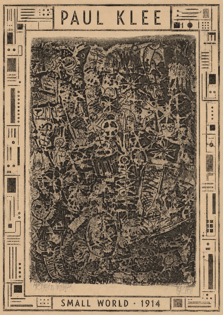 Paul Klee Small World No3 - Juliste