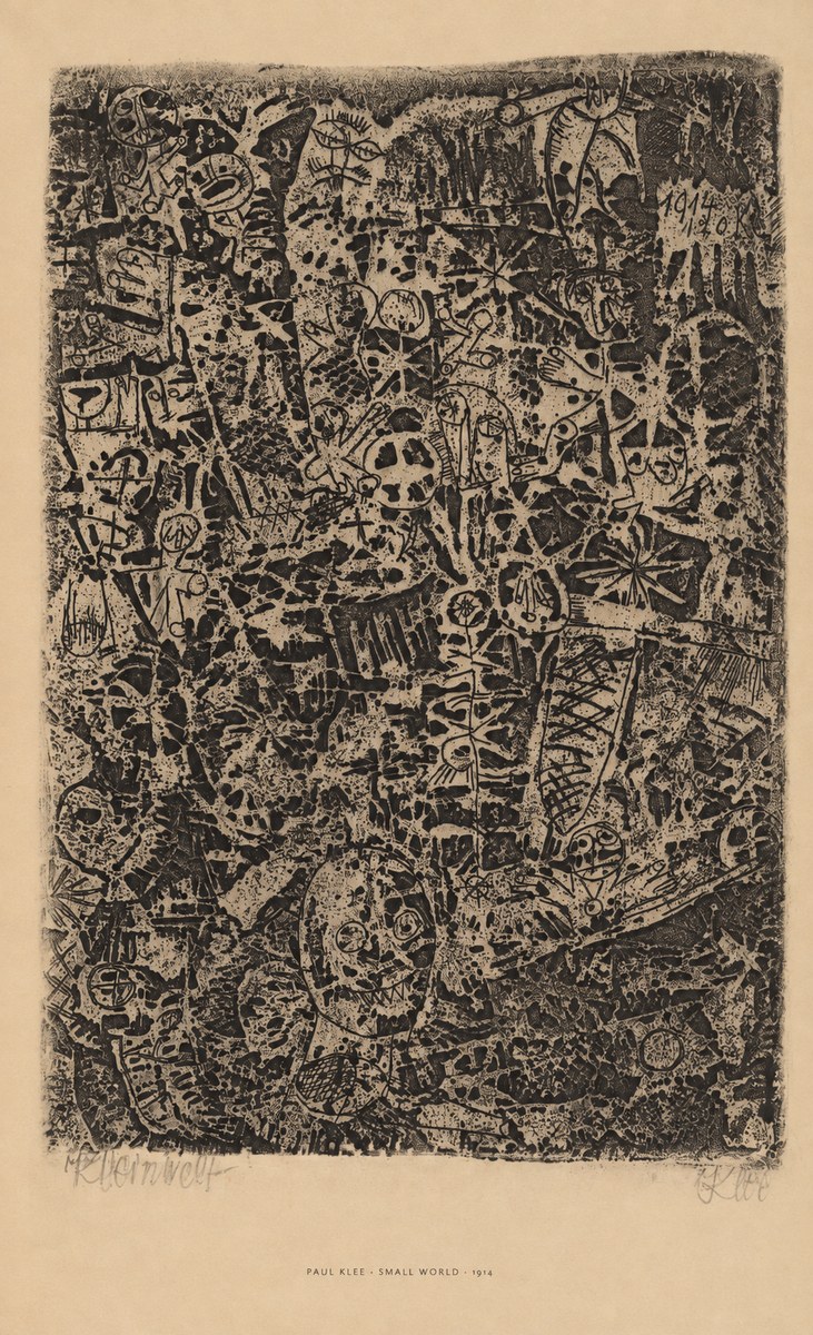Paul Klee Small World No6 - Juliste