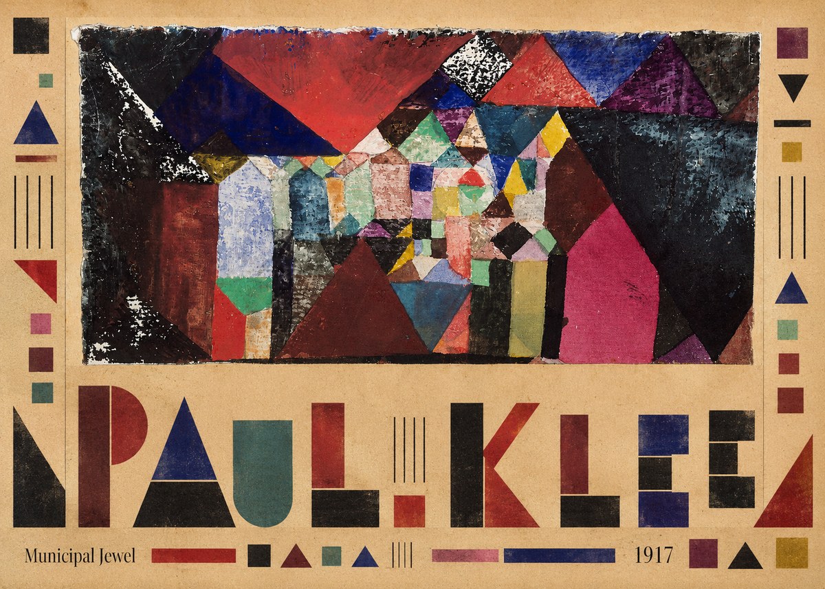 Paul Klee Municipal Jewel No5 - Juliste