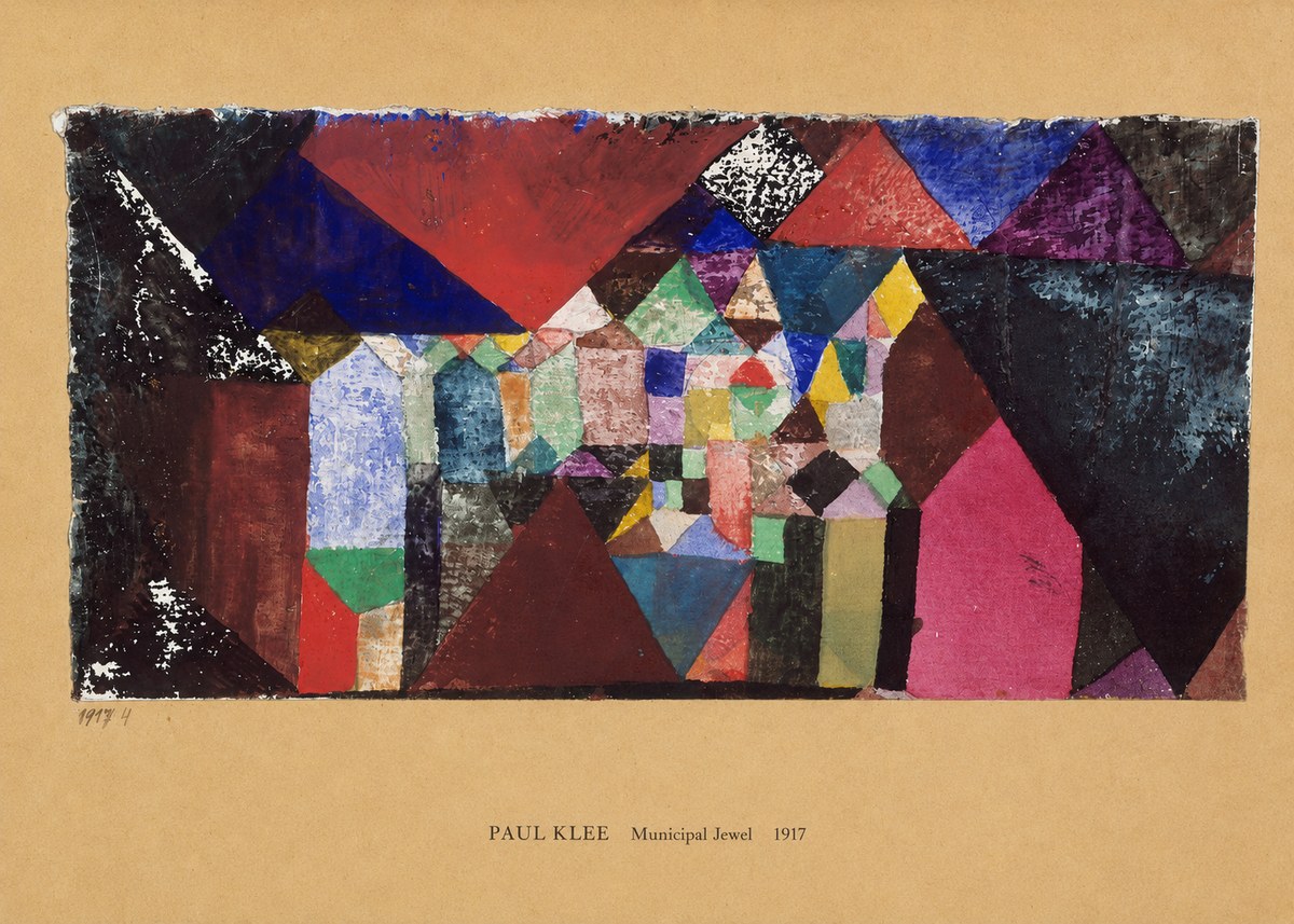 Paul Klee Municipal Jewel No6 - Juliste