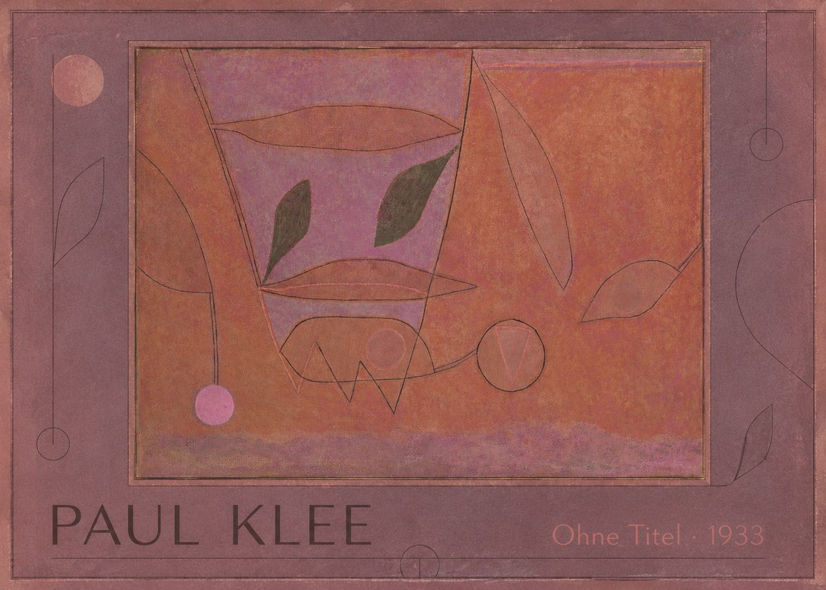 Paul Klee Ohne Titel II No1 - Juliste