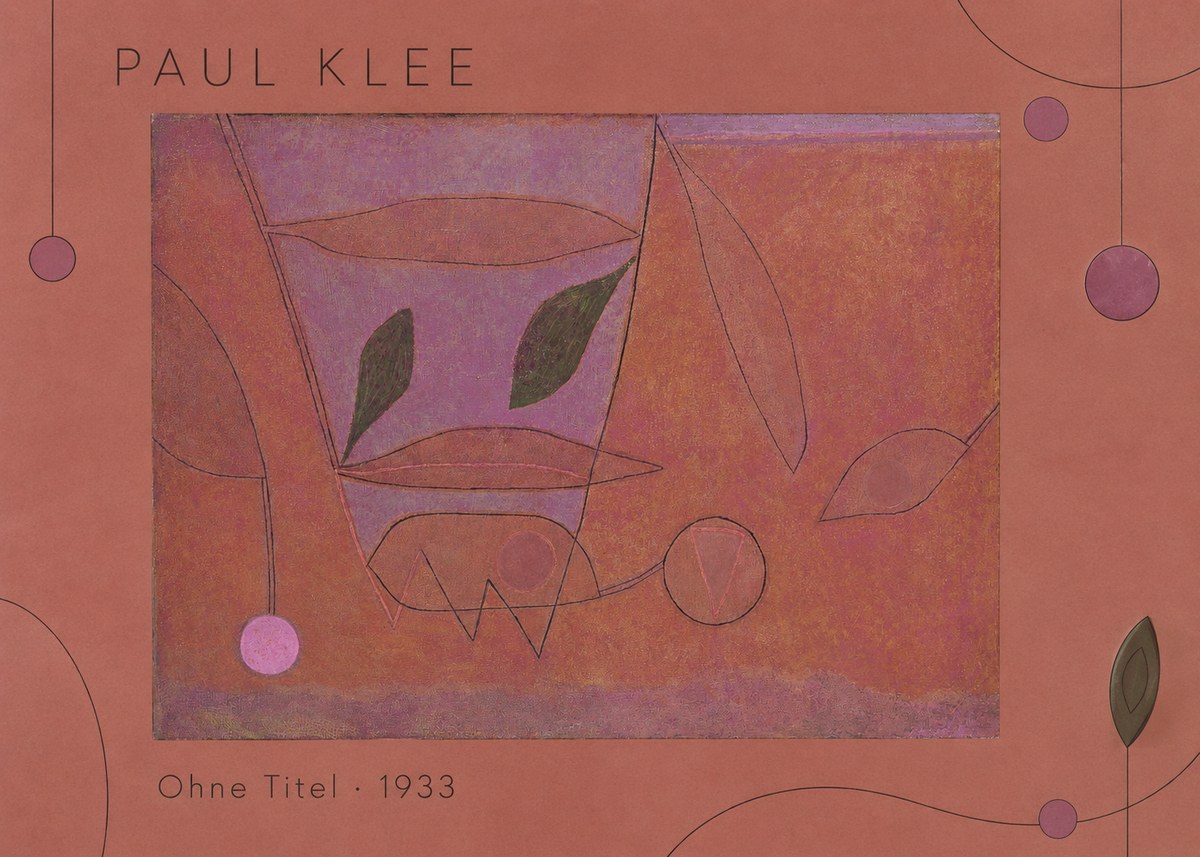 Paul Klee Ohne Titel II No4 - Juliste