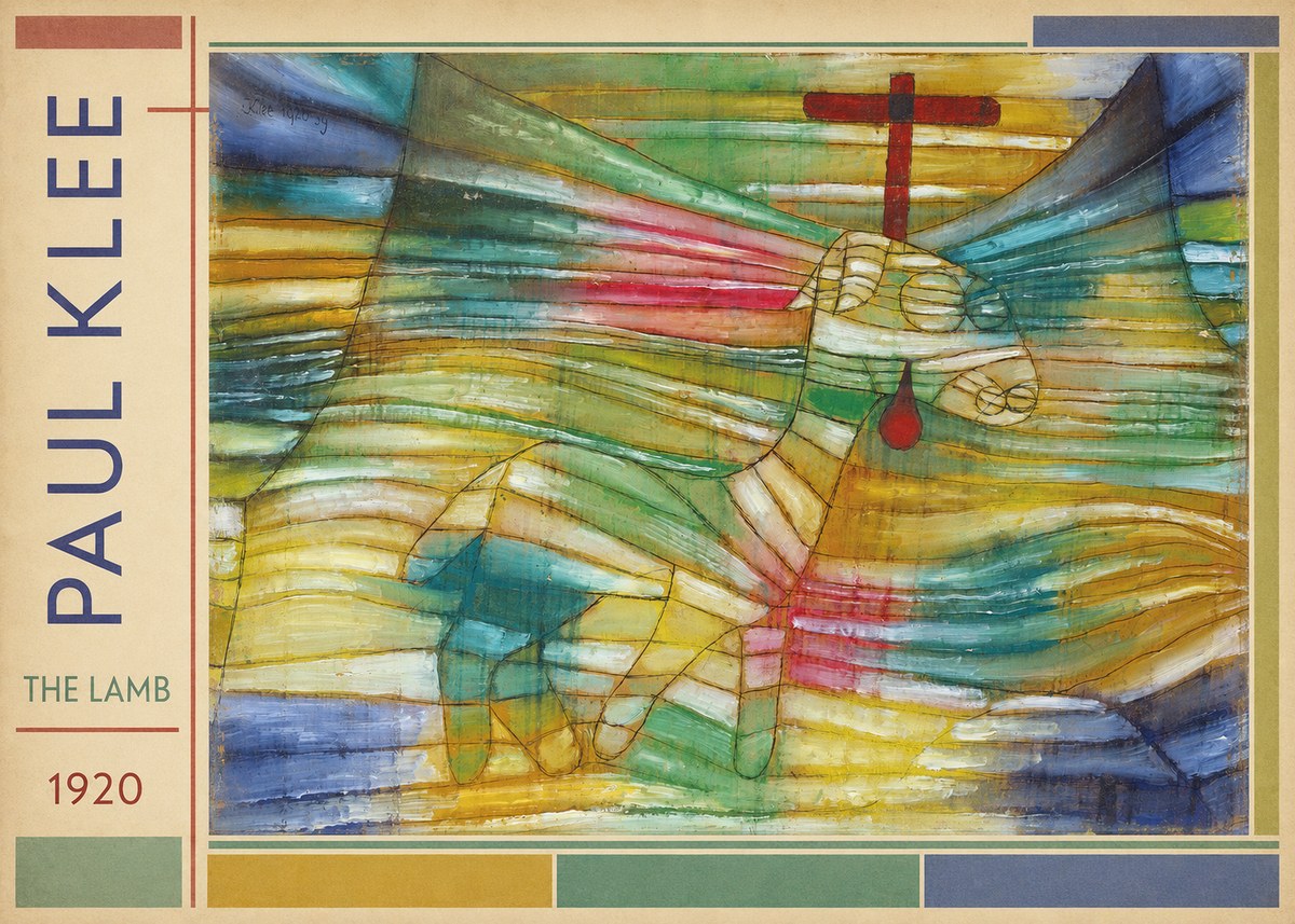 Paul Klee The Lamb No4 - Juliste