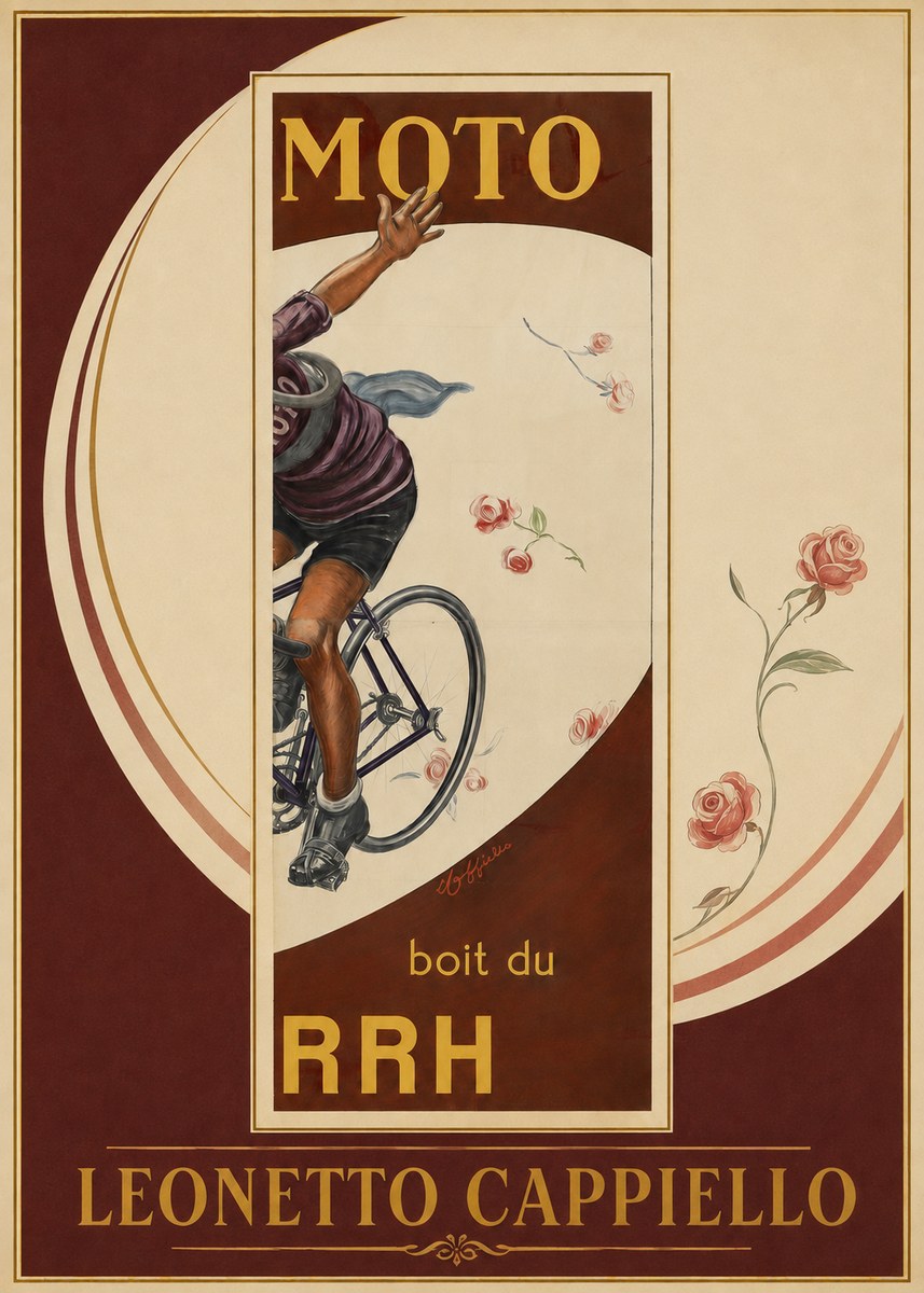 Leonetto Cappiello Moto Rrh No2 - Juliste