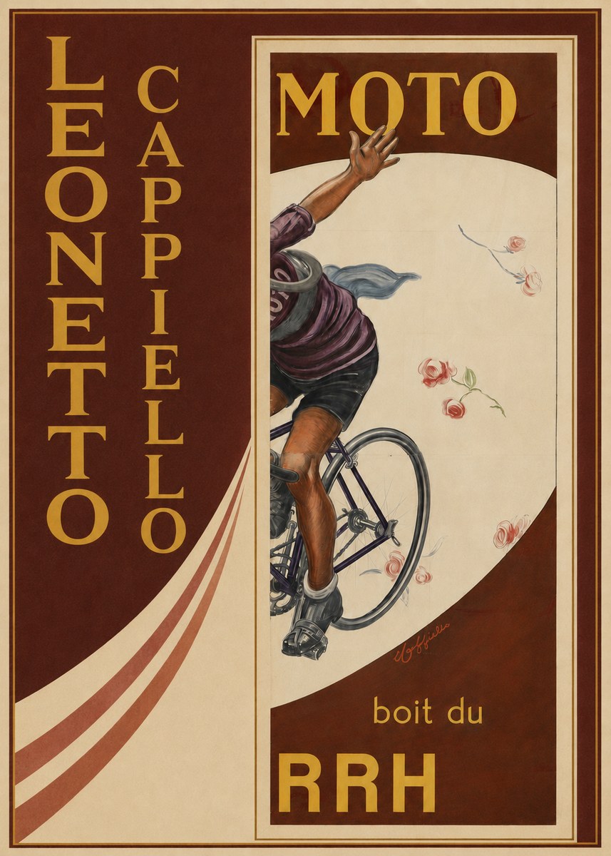Leonetto Cappiello Moto Rrh No4 - Juliste