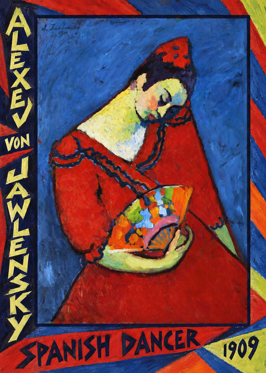 Alexej von Jawlensky Spanish Dancer No4 - Juliste