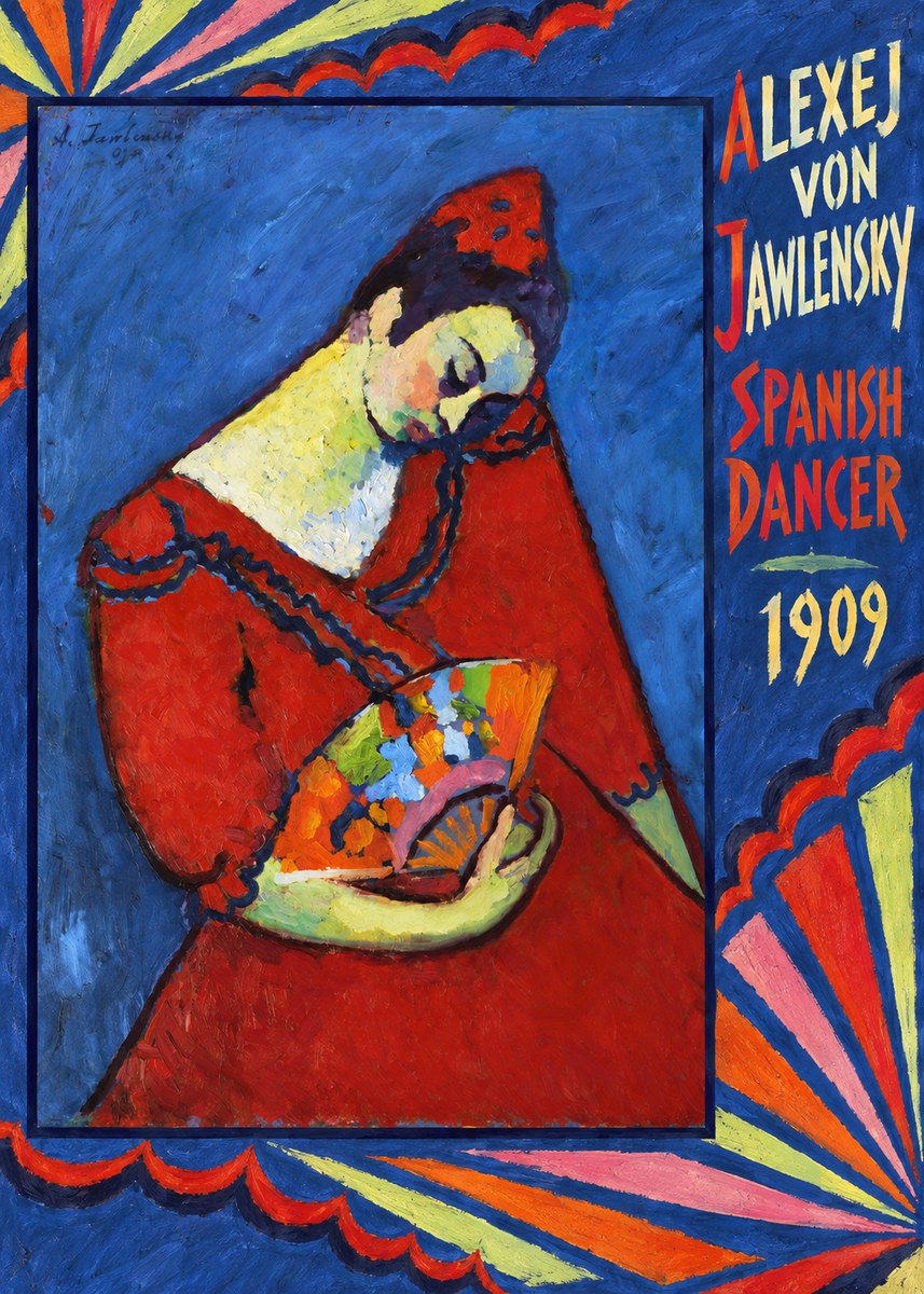 Alexej von Jawlensky Spanish Dancer No5 - Juliste