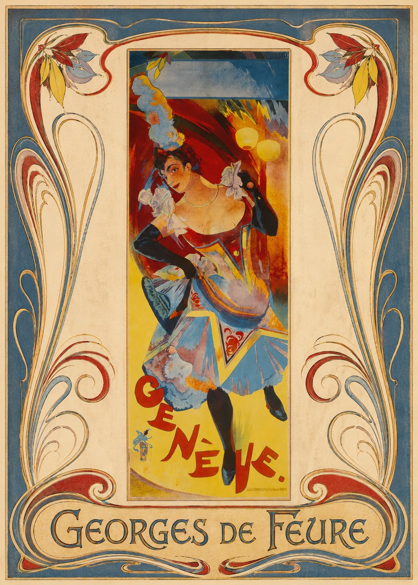 Georges de Feure Genève No1 - Juliste