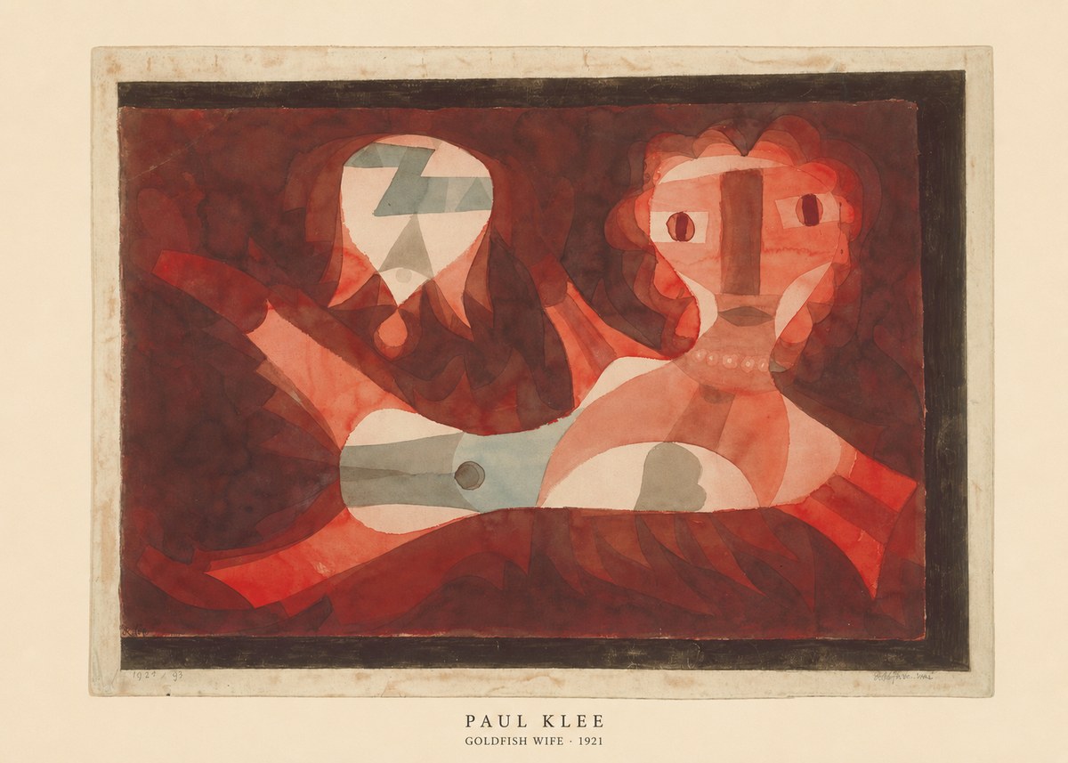 Paul Klee Goldfish Wife No6 - Juliste